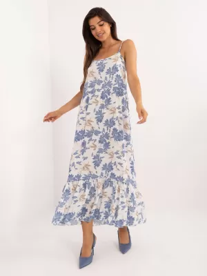 Dámské šaty ITALY MODA DHJ-SK-7772.25 WHITE-BLUE