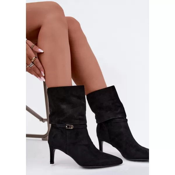  Dámské kotníkové boty BOTO 6519 BLACK 