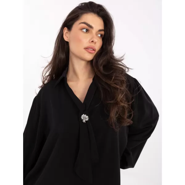  Dámská halenka FACTORY PRICE IT-BZ-28913.17 NOIRE 