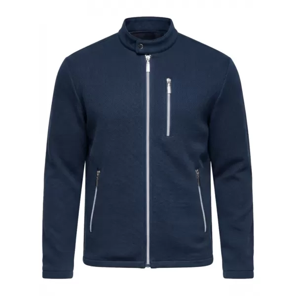  Pánská bunda OMBRE C587 DARK BLUE 