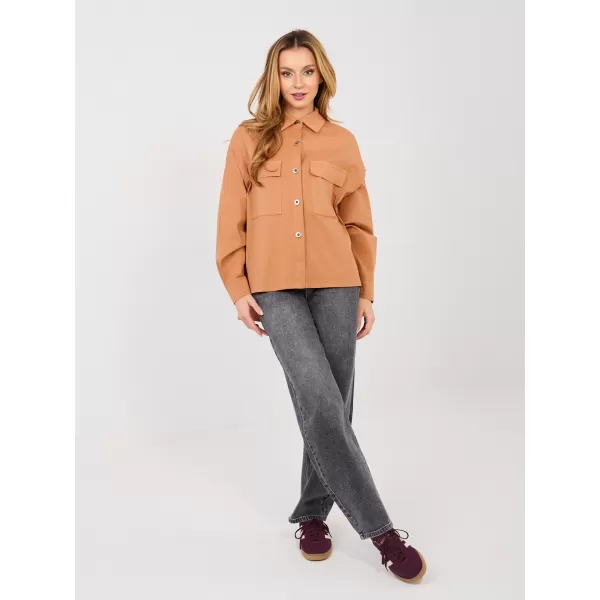  Dámská košile ITALY MODA IT-KS-FL9968.28 DARK ORANGE 