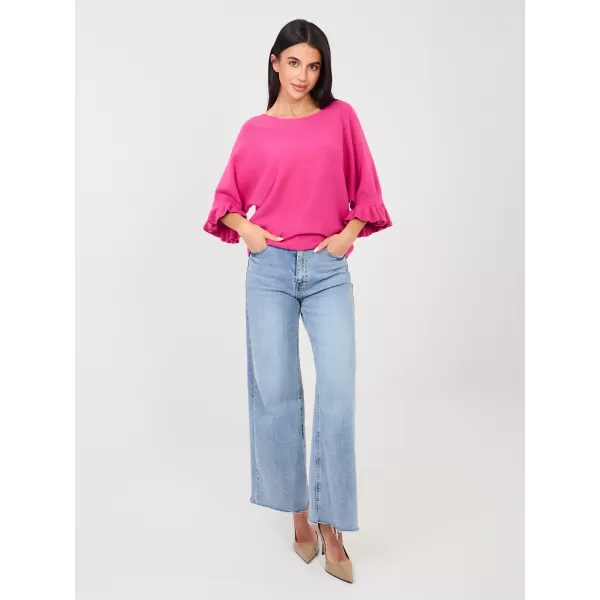  Dámský svetr ITALY MODA IT-SW-99244.65 FUCHSIA 