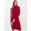 Dámské šaty RUE PARIS RV-SK-A1048.83 BURGUNDY