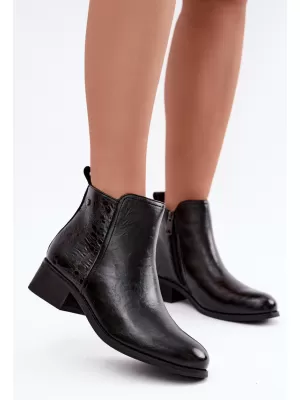 Dámské kotníkové boty VINCEZA 133133 BLACK