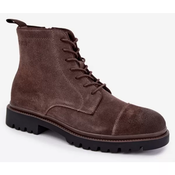  Pánské kotníkové boty BIG STAR SHOES UU174220 BLACK 