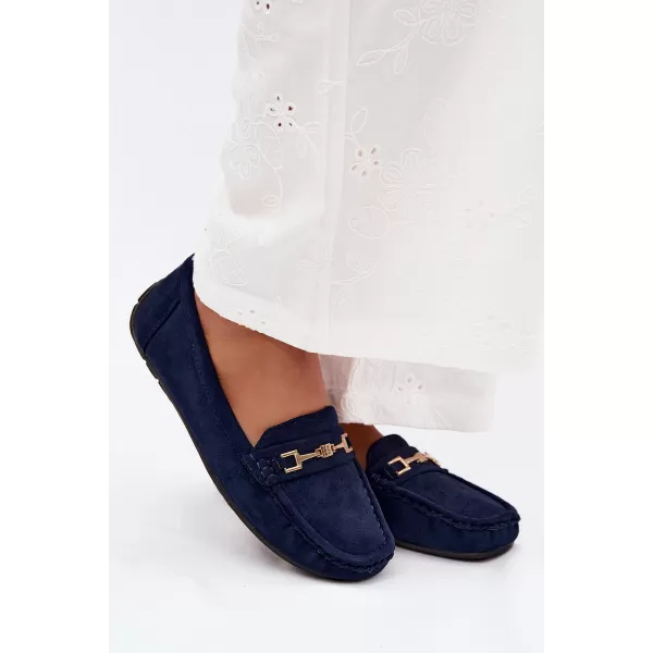  Dámské mokasíny BOTO FT247 NAVY BLUE 