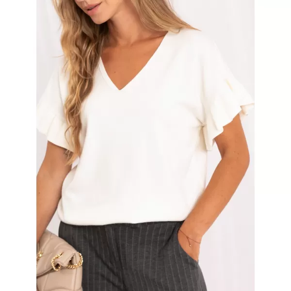  Dámský svetr ITALY MODA IR-SW-A-86432.08 ECRU 