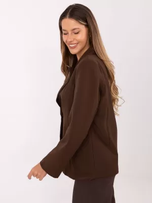 Dámská bunda RUE PARIS IT-MA-FL8391.87 BROWN