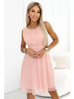 Dámské šaty NUMOCO 676-2 BROSKVOVÁ