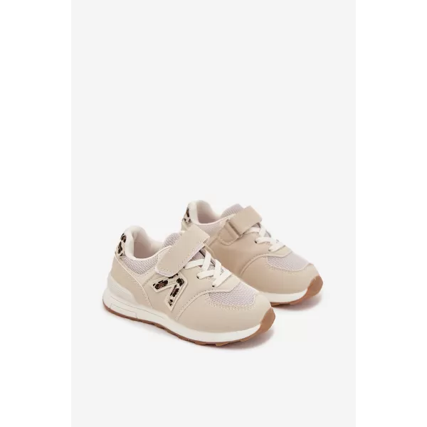  Dětské tenisky BOTO 1678-1D/2D/3D BEIGE 