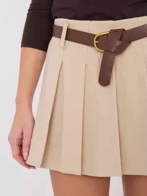 Dámské kraťasy RUE PARIS IT-SN-FL8757.52 LIGHT BEIGE