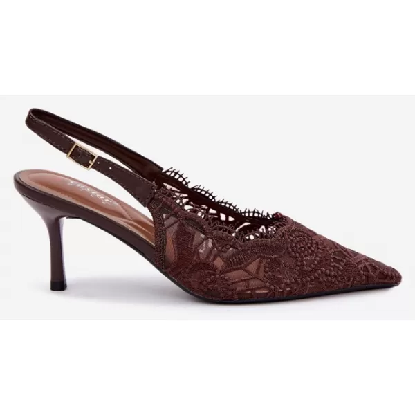  Dámské sandály BOTO T685P BROWN 