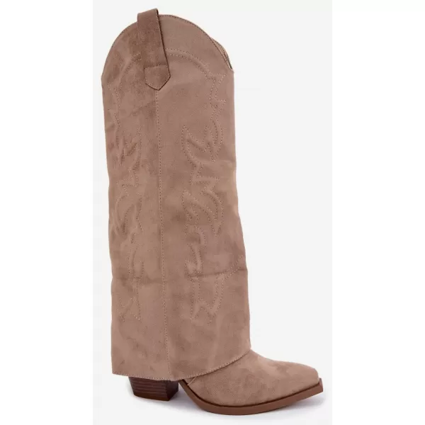  Dámské kovbojky BOTO 7671A-1 BEIGE 
