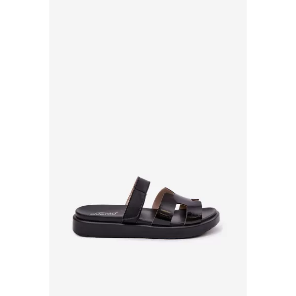  Dámské pantofle BOTO 26SD18-9807 BLACK 