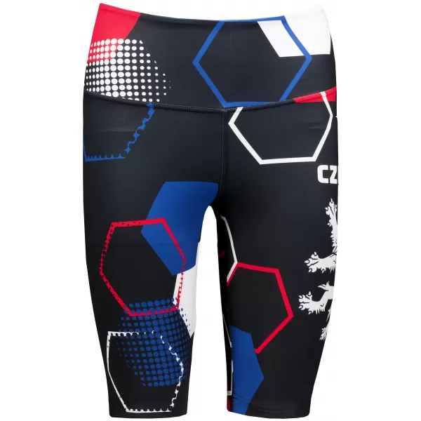  Dámské funkční legíny nad kolena premium (nové velikosti) ALTISPORT VOJ/ALW036LEG06 HEXA ČERNÁ 