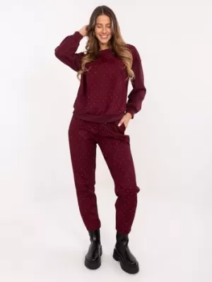 Dámský set ITALY MODA IT-KMPL-9850.14P BURGUNDY