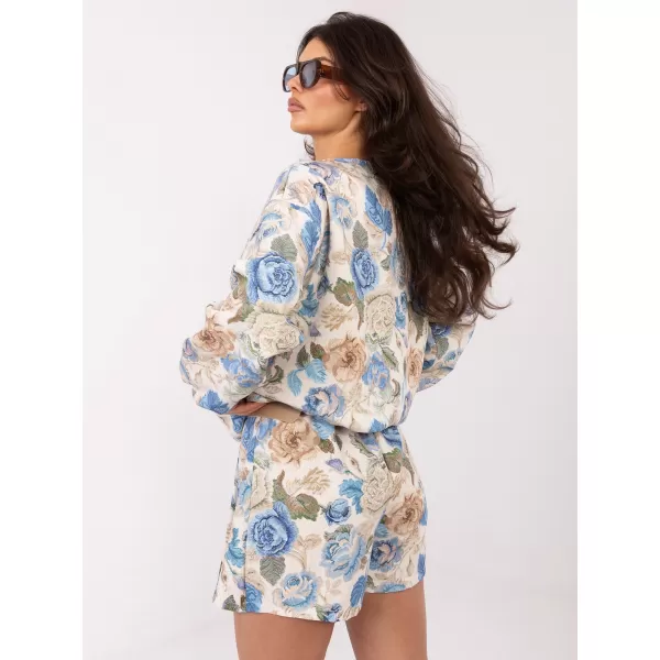  Dámské kraťasy ITALY MODA IT-SN-FL8757-2.18 BLUE 