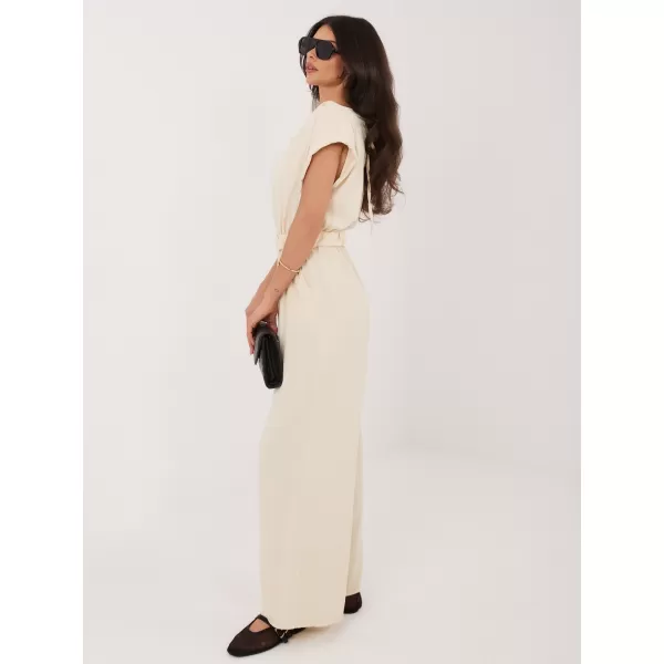 Dámský overal ITALY MODA MI-KO-3125.14P LIGHT BEIGE 