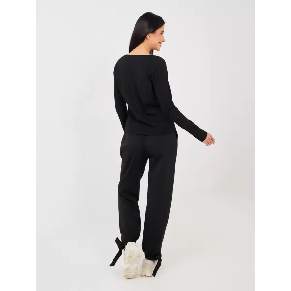  Dámské kalhoty ITALY MODA MI-SP-P6845.68 BLACK 