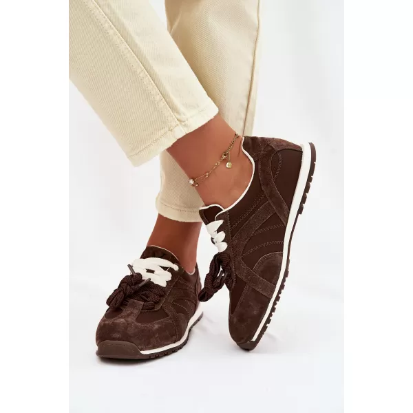  Dámské tenisky VINCEZA 86427 BROWN 