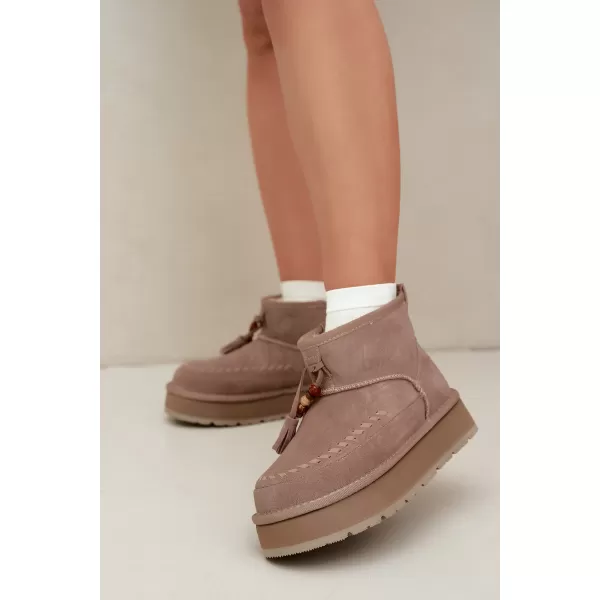  Dámské boty BIG STAR SHOES UU274679 BEIGE 