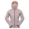 Dámská softshellová bunda-vesta ALPINE PRO SPERTA 2 PALE MAUVE