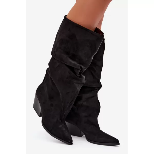  Dámské kozačky BOTO 2580A-1 BLACK 