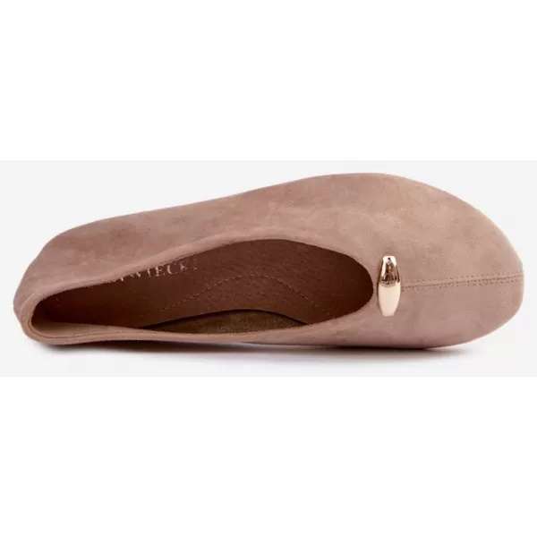  Dámské baleríny BOTO JH607P BEIGE 