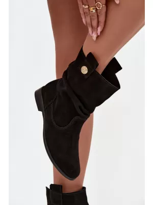 Dámské kotníkové boty ZAZOO 4210 BLACK