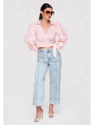 Dámská blůza LARICA OW-TS-E0029 PINK
