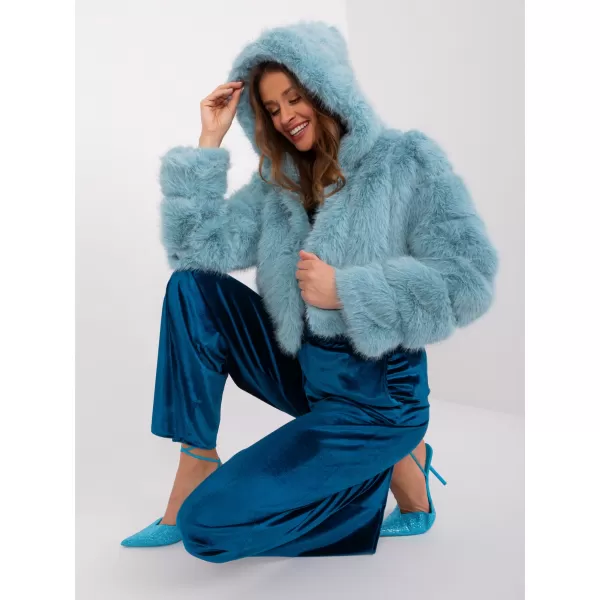  Dámská bunda WOOL FASHION ITALIA AT-KR-2378.97P MINT 