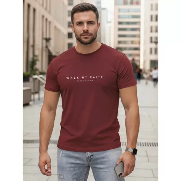  Pánské triko DSTREET BORDO 