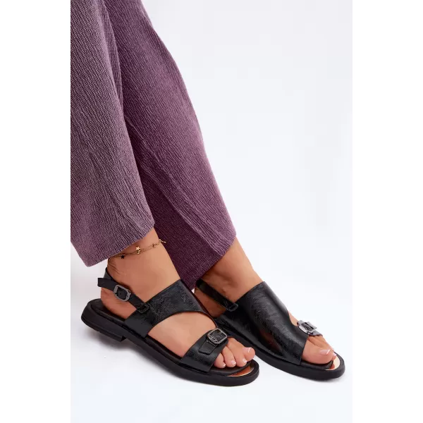  Dámské sandály VINCEZA 86434 BLACK 