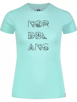 Dámské triko NORDBLANC RESCUE NBSLT8178 SVĚTLE MODRÁ
