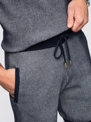 Pánské kraťasy OMBRE OM-SRCS-0202 NAVY BLUE