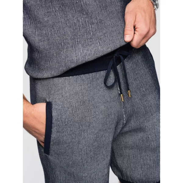  Pánské kraťasy OMBRE OM-SRCS-0202 NAVY BLUE 