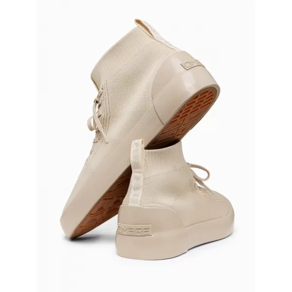  Pánské boty OMBRE OM-FOKS-0201 BEIGE 