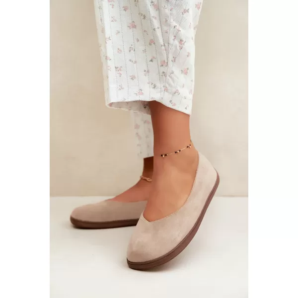 Dámské baleríny BOTO 9877 BEIGE 