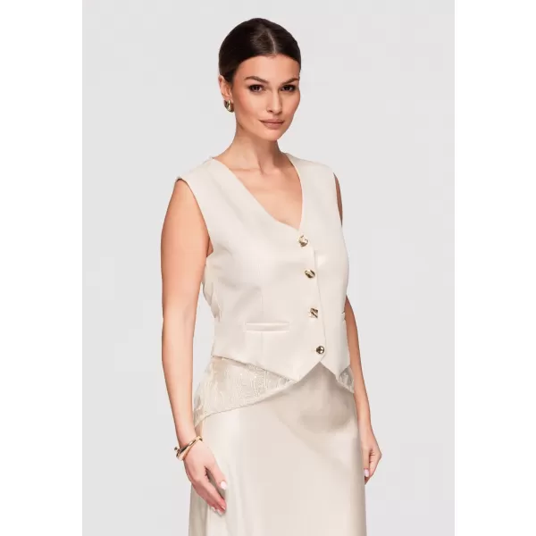  Dámská vesta LARICA OW-VE-E0002 BEIGE 