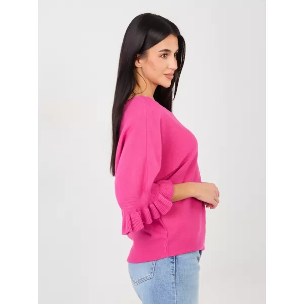  Dámský svetr ITALY MODA IT-SW-99244.65 FUCHSIA 