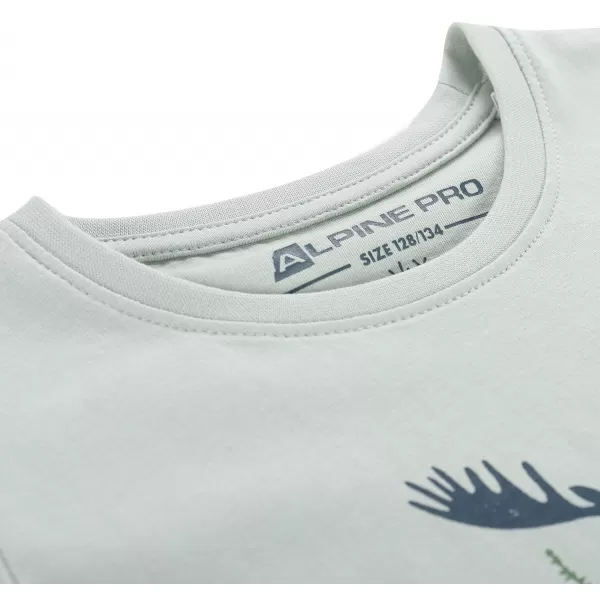  Dětské triko ALPINE PRO ECOMO 4 SPROUT GREEN VARIANTA PB 