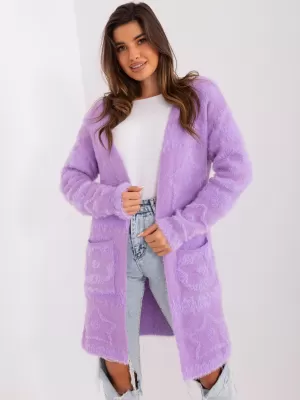 Dámský svetr WOOL FASHION ITALIA AT-SW-234503.00P BRIGHT PURPLE