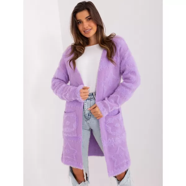  Dámský svetr WOOL FASHION ITALIA AT-SW-234503.00P BRIGHT PURPLE 