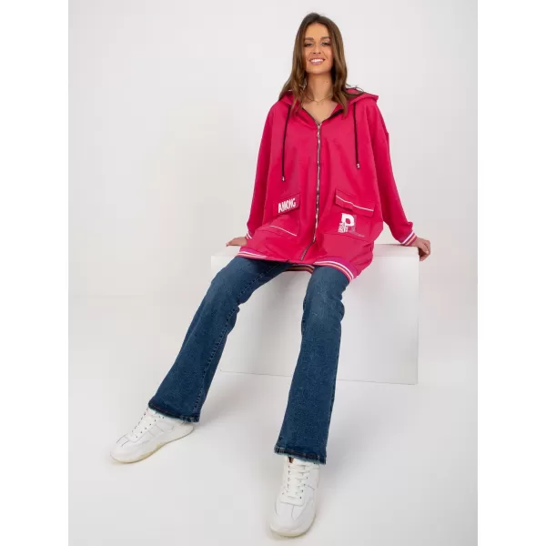  Dámská mikina RELEVANCE RV-BL-8149.91P FUCHSIA 
