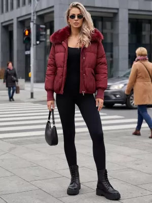 Dámská bunda DSTREET BORDOVÁ