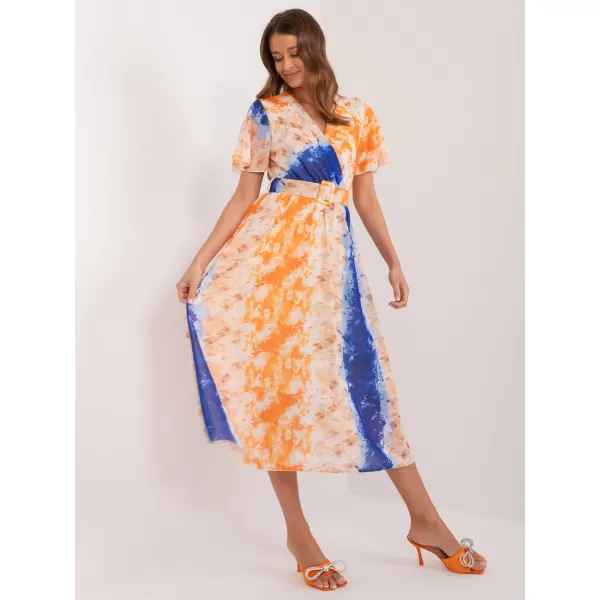  Dámské šaty ITALY MODA DHJ-SK-15967-2.86 ORANGE 