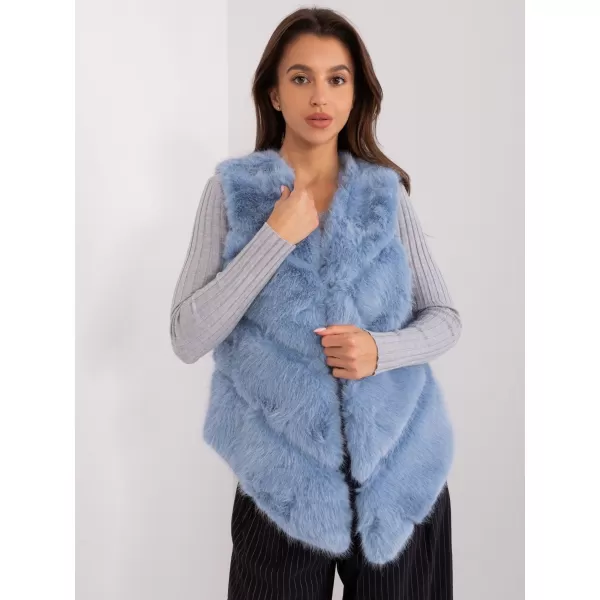  Dámská vesta WOOL FASHION ITALIA AT-KZ-2349.00P BLUE 