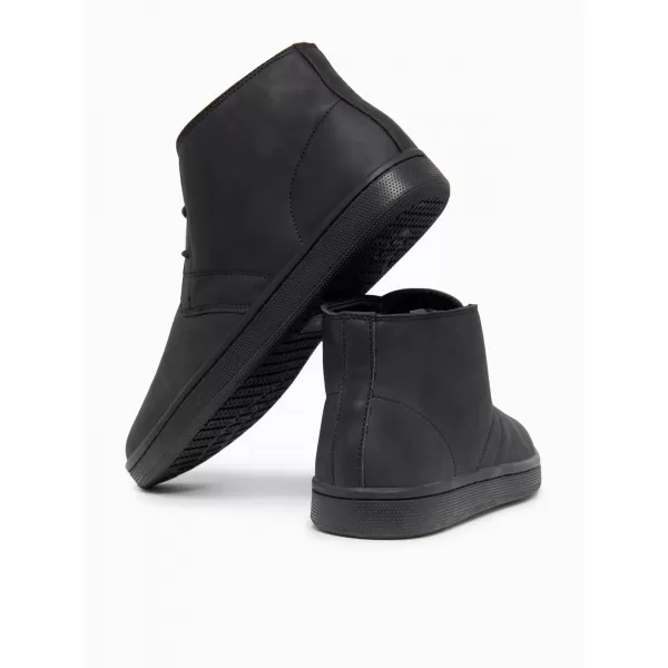  Pánské kotníkové boty OMBRE OM-FOCS-0162 BLACK 