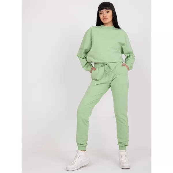  Dámské tepláky BASIC FEEL GOOD AP-DR-A-003 PISTACHIO 
