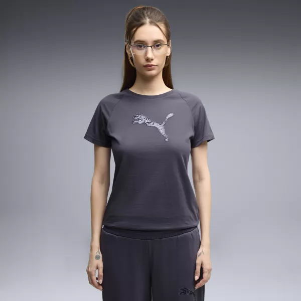 Dámské triko PUMA ESS SEQUINS TEE 69457635 INKY DEPTHS 